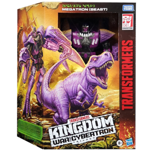 Transformers- Beast Wars Megatron “War For Cybertron Trilogy: Kingdom” Leader Class Figure (New)