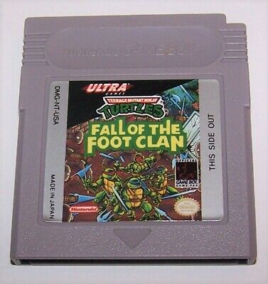 GB - Teenage Mutant Ninja Turtles: Fall of the Foot Clan