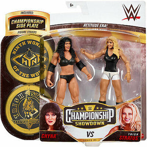 WWE Championship Showdown Chyna vs. Trish Stratus