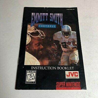 SNES Manuals - Emmitt Smith Football