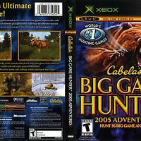 XBOX - Cabela's Big Game Hunter 2005 Adventures [CIB]