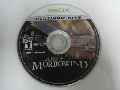 XBOX - The Elder Scrolls 3: Morrowind {PLATINUM}