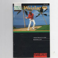 SNES Manuals - Waialae Country Club