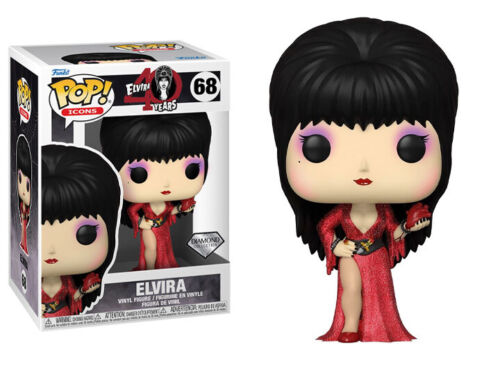 Funko POP! Elvira #68 {DIAMOND} “Elvira 40 years”