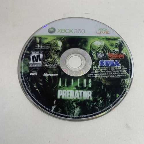 SEGA Aliens vs Predator - Xbox 360 