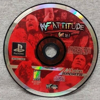 PLAYSTATION - WWF Attitude {DISC AND MANUAL}