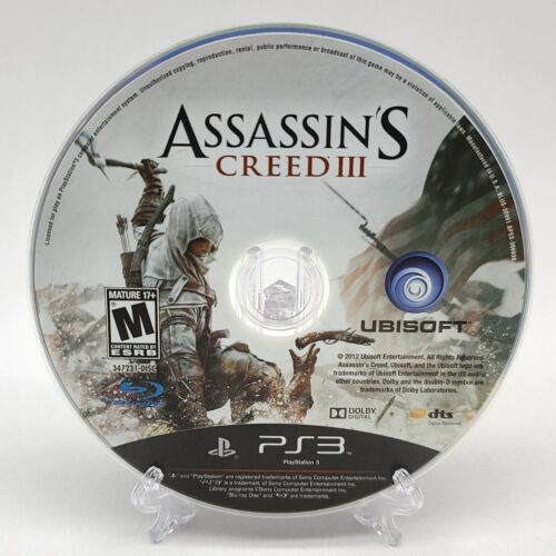 Playstation 3 - Assassin's Creed 3 {DISC ONLY}