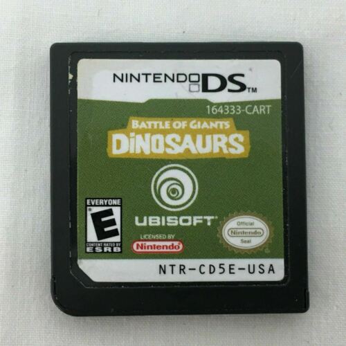 DS - Battle of Giants: Dinosaurs