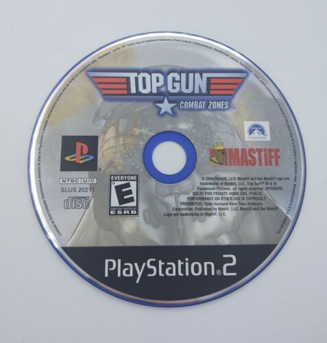 Playstation 2 - Top Gun: Combat Zones {DISC ONLY}