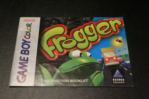 GBC Manuals - Frogger