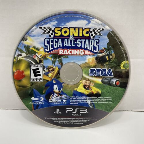 Playstation 3 - Sonic & Sega All-Stars Racing {DISC ONLY}