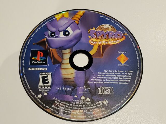 PLAYSTATION - Spyro: Year of the Dragon