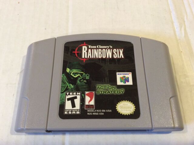 N64 - Tom Clancy's Rainbow Six {GRAY CART}