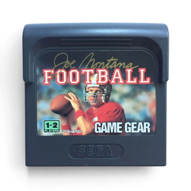 Game Gear - Joe Montana Football