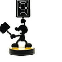 AMIIBO - MR. GAME AND WATCH [SMASH BROS]  [LOOSE]