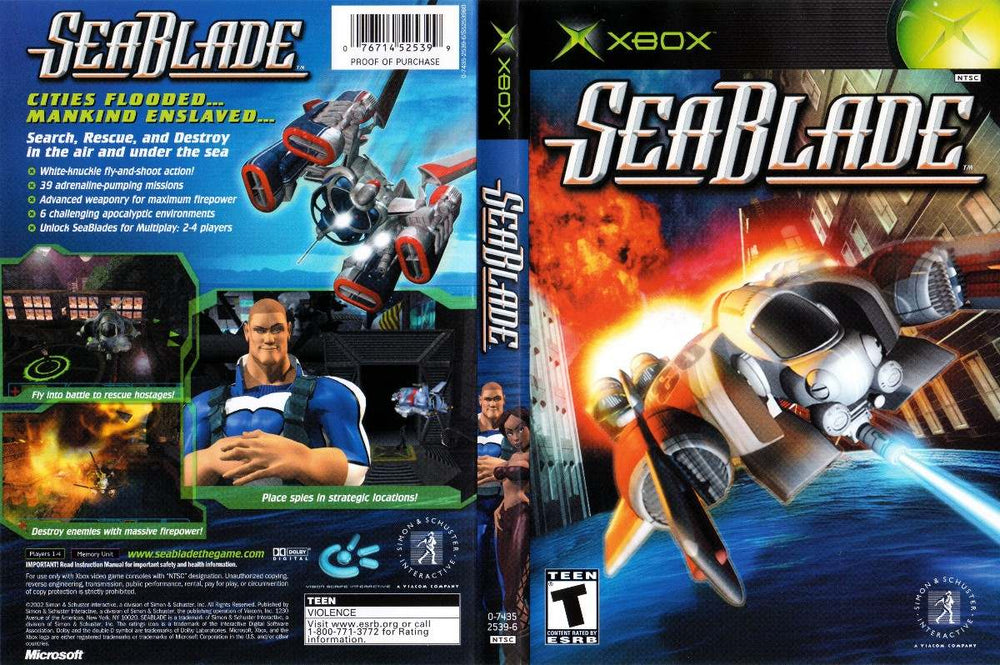 XBOX - Sea Blade [CIB]