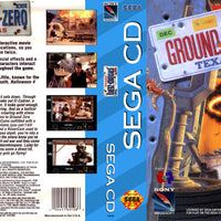 Sega CD - Ground Zero Texas {CIB}