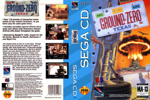 Sega CD - Ground Zero Texas {CIB}