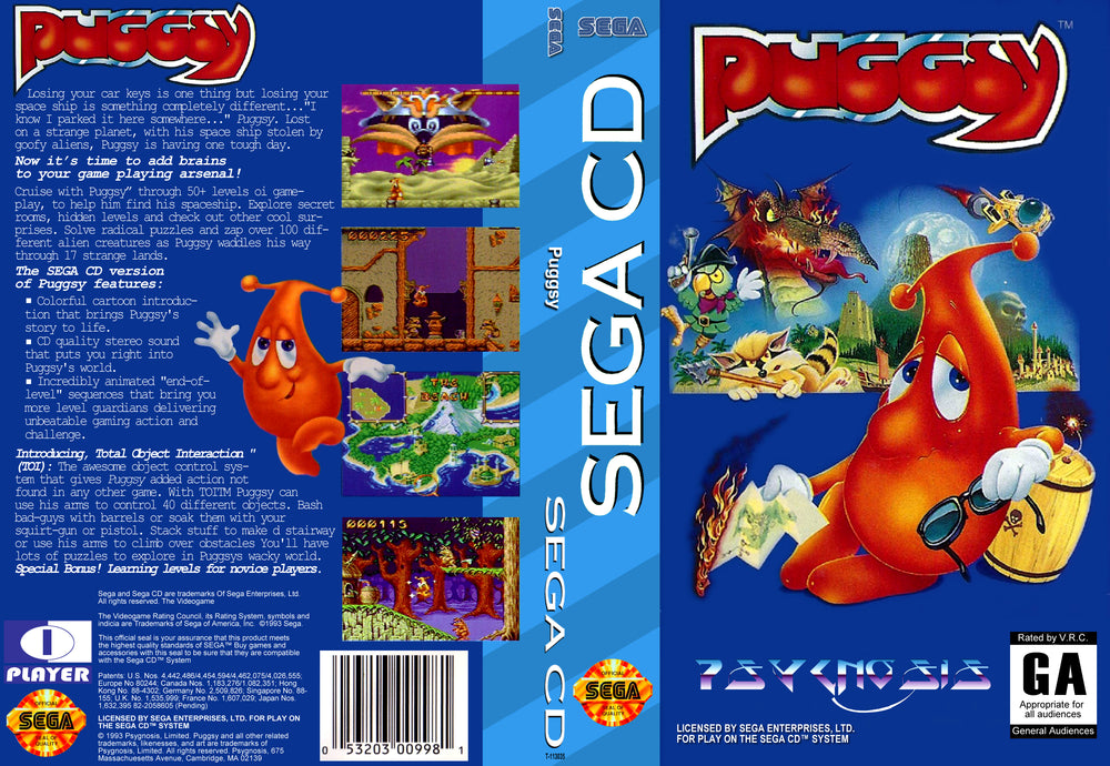 Sega CD - Puggsy [CIB]