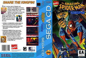 Sega CD - The Amazing Spider Man vs. The Kingpin [CIB W/ REG CARD]