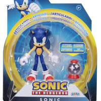 Sonic The Hedgehog - 4" Figures - Sonic with Invincible Item