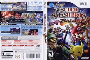 Wii - Super Smash Bros. Brawl {NO MANUAL}