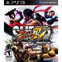 PS3 - Super Street Fighter IV [NO MANUAL]