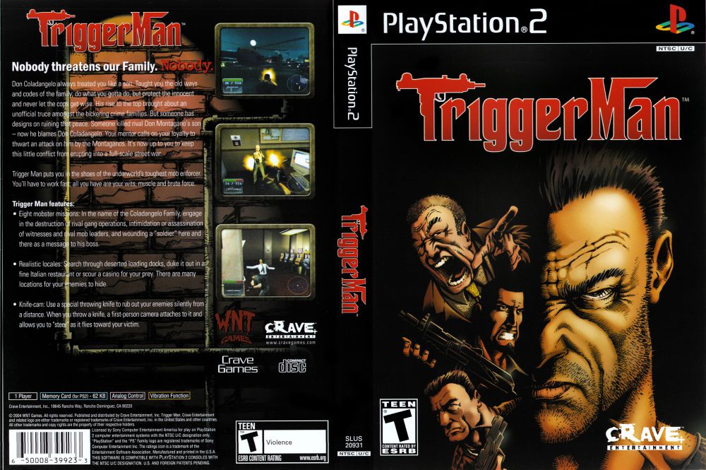 Playstation 2 - Trigger Man {CIB}