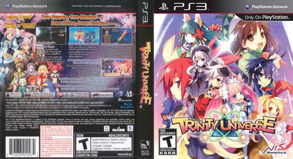 Playstation 3 - Trinity Universe