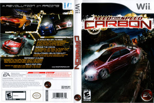 Wii - Need for Speed Carbon {NO MANUAL}