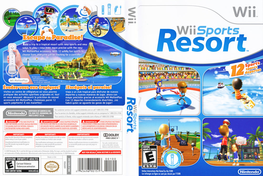 Wii - Wii Sports Resort {CIB}