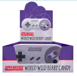 Super Nintendo Controller Wild Berry Candy