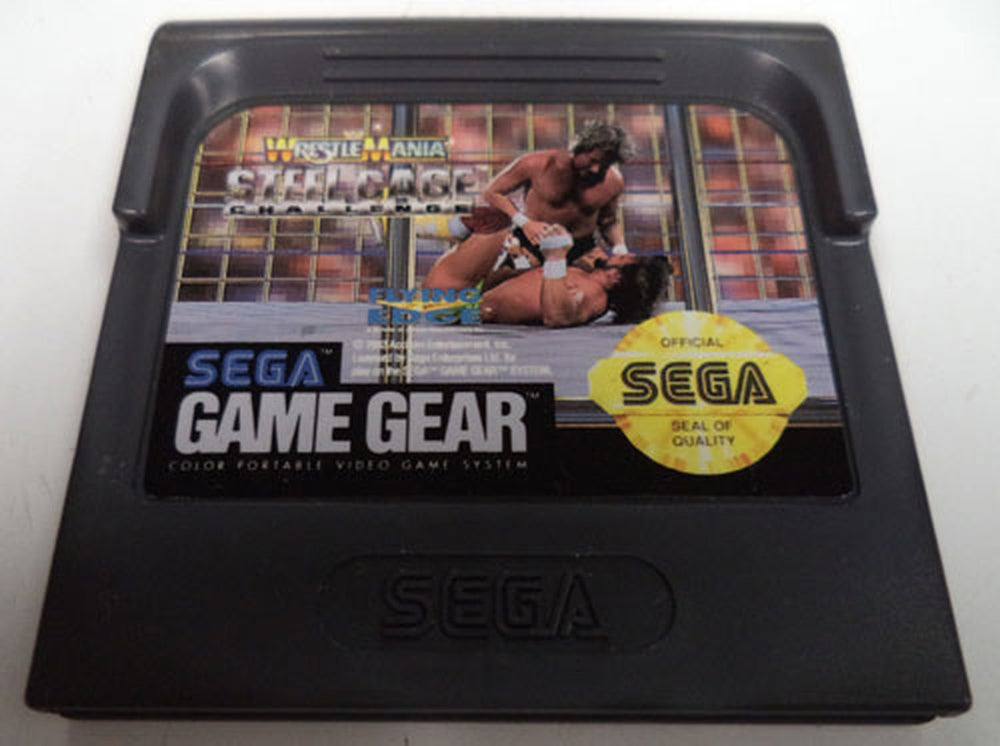 Game Gear - WWF Wrestlemania Steel Cage Challenge