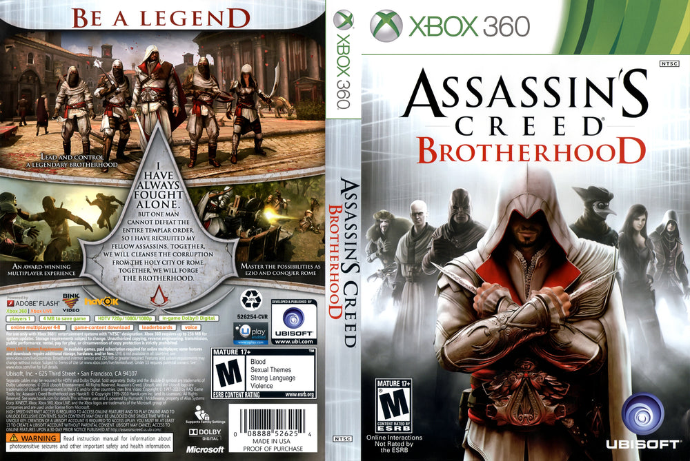 Xbox 360 - Assassin's Creed Brotherhood