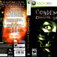 Xbox 360 - Condemned Criminal Origins {DISC AND MANUAL ONLY}