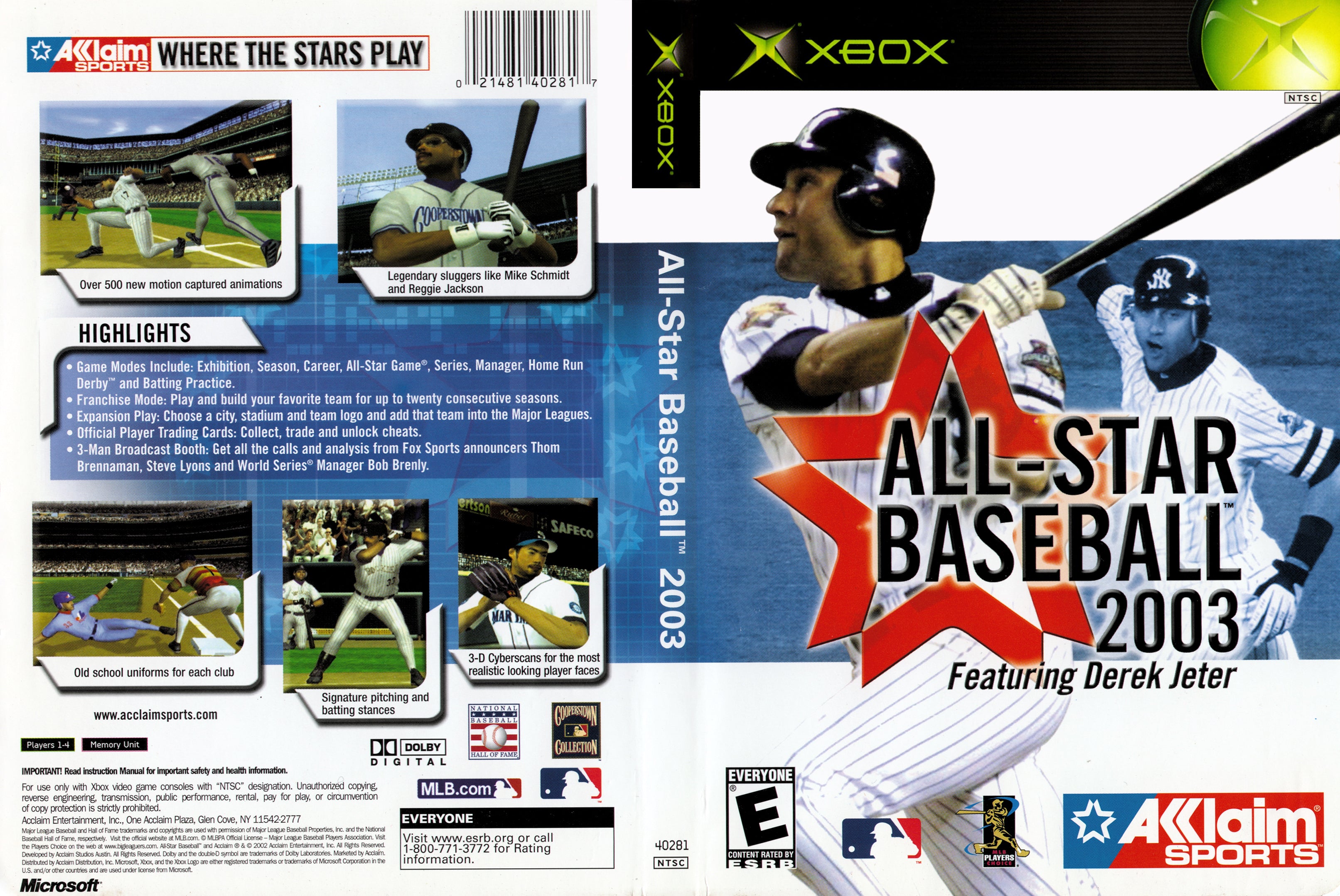 All-Star Baseball 2003 • Playstation 2 – Mikes Game Shop