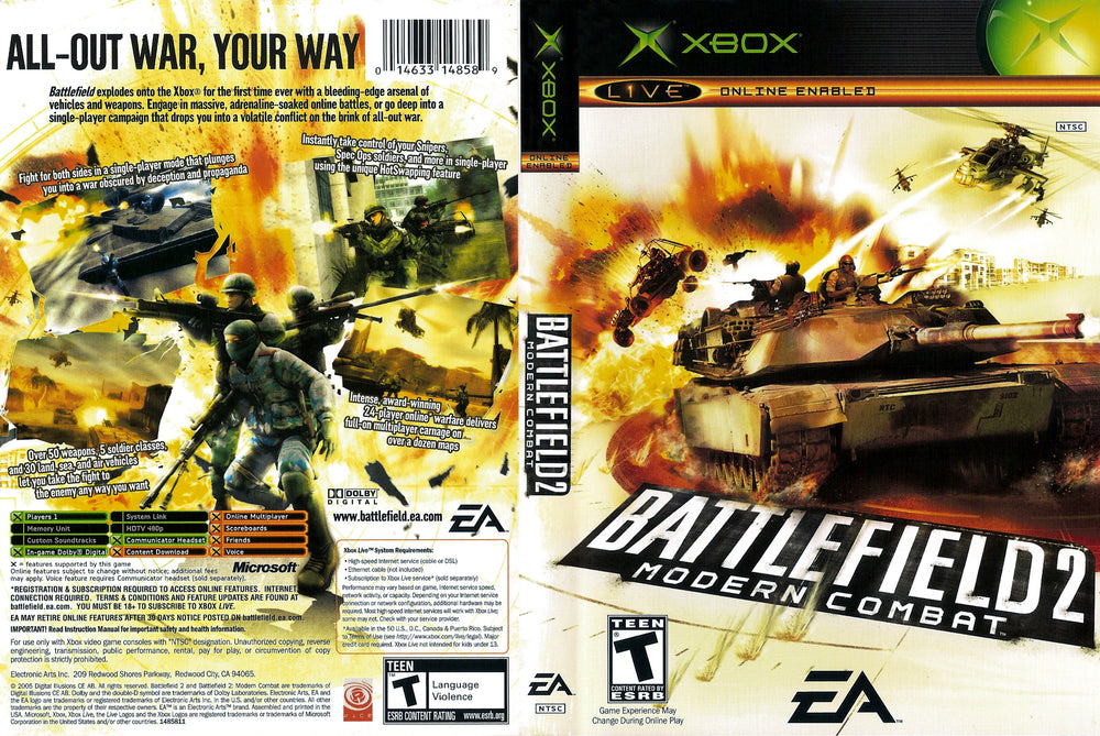 XBOX - Battlefield 2 Modern Combat