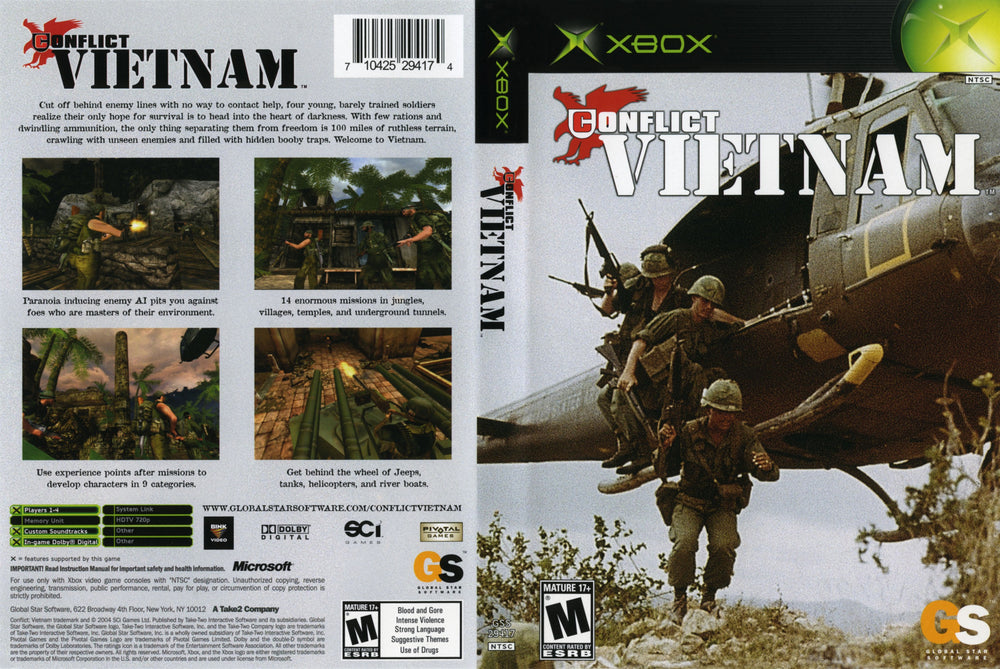 XBOX - Conflict Vietnam