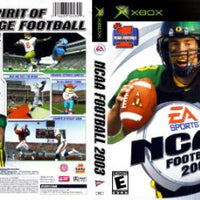 XBOX - NCAA Football 2003 [CIB]