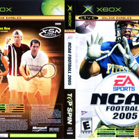 XBOX - NCAA Football 2005 / Top Spin Double Pack