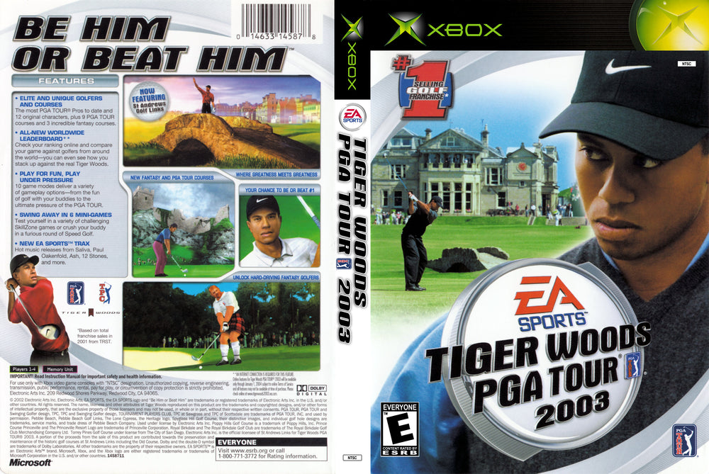 XBOX - Tiger Woods PGA Tour 2003